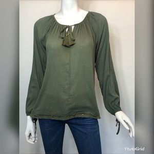 Love Shack Fancy - LSF - Long sleeve peasant top